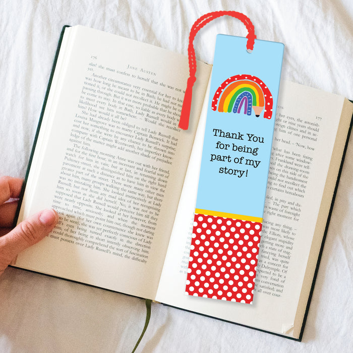 Bookmark, Teacher Rainbow