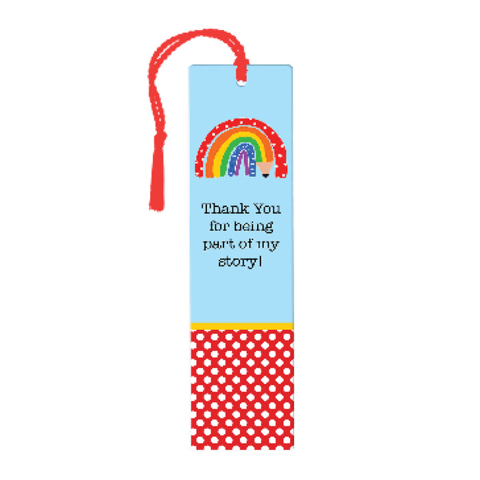 Bookmark, Teacher Rainbow
