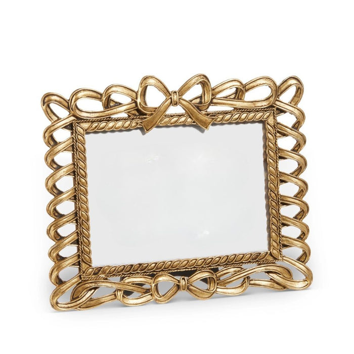 Gold Bow Photo Frame