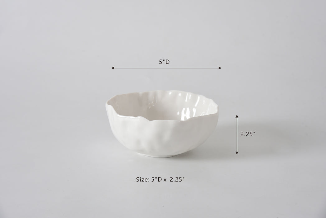 Pampa Bay Snack Bowl, White