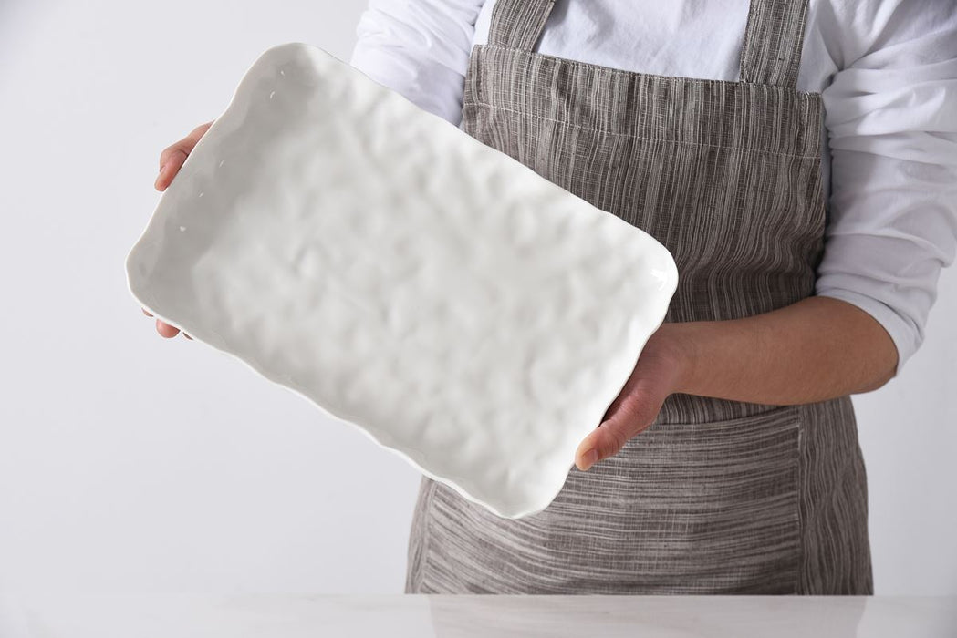 Pampa Bay Small Platter, White