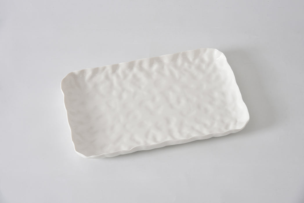 Pampa Bay Medium Platter, White