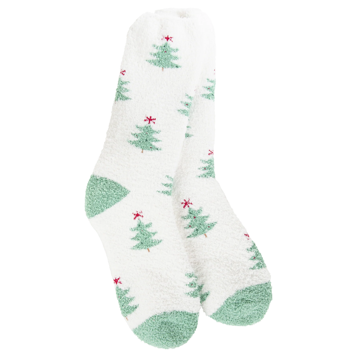 Cozy Crew Socks, Holiday Forest