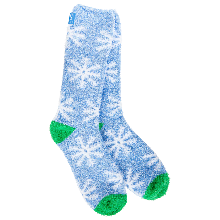 Cozy Lounge Socks, Snowfall