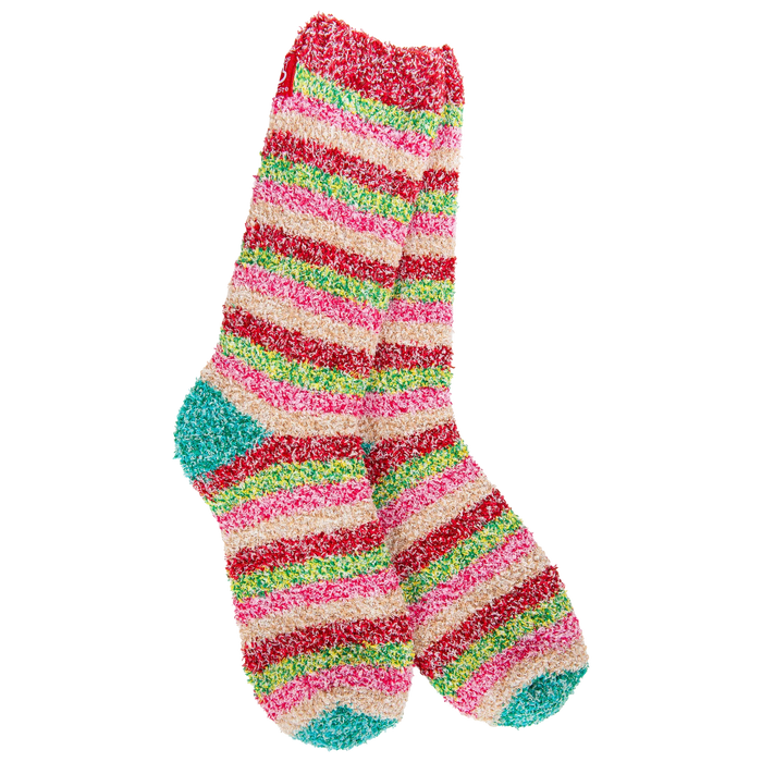 Cozy Lounge Socks, Holiday Multi