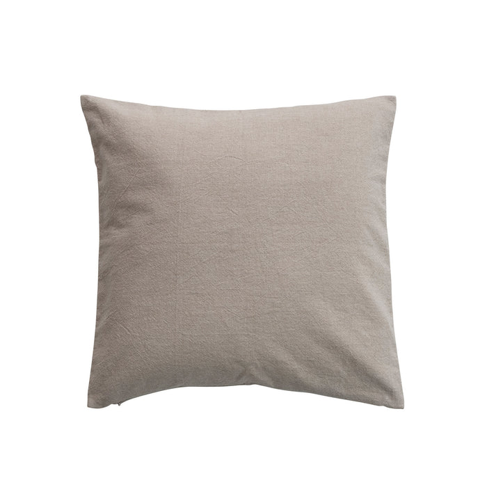 Throw Pillow, with Topiaries, Embroidery & Velvet Bows