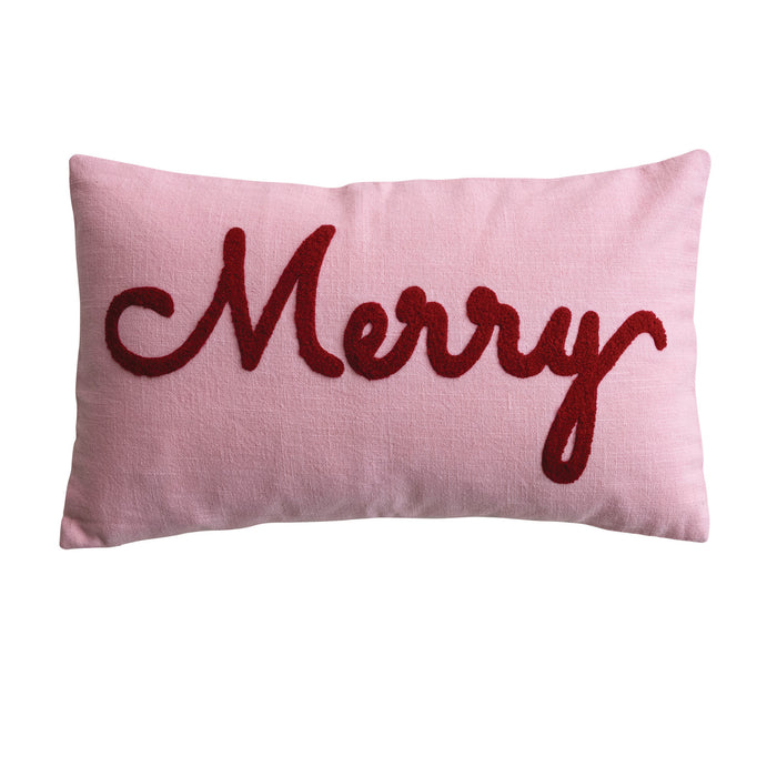 Lumbar Pillow with Tufted "Merry"