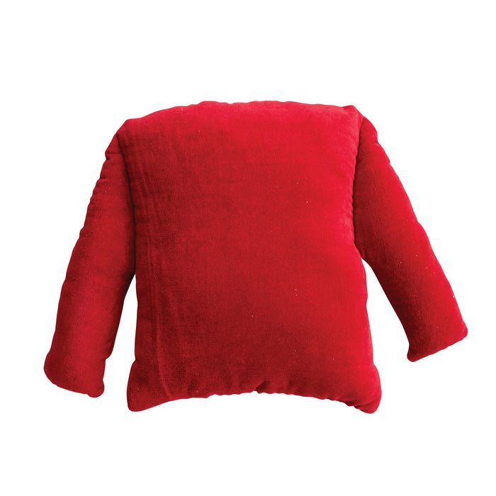Throw Pillow, Cotton Velvet Santa Coat