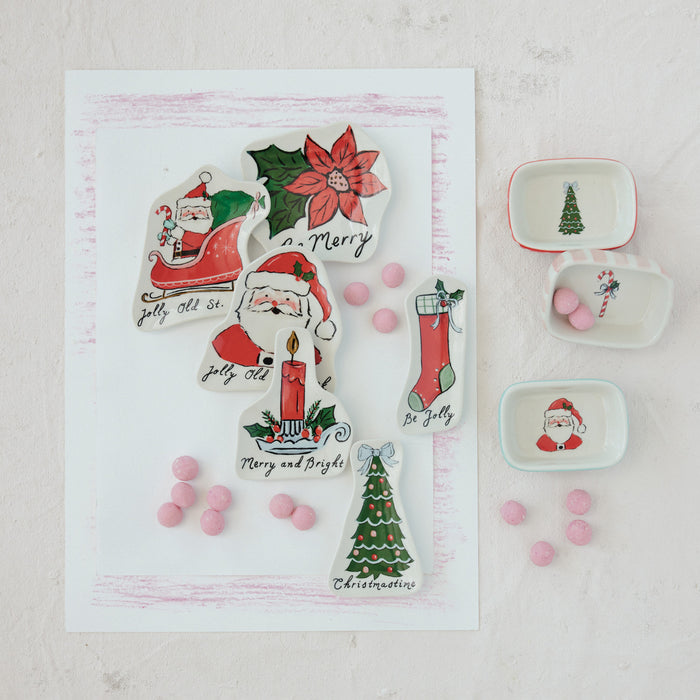 Dish with Holiday Image, 3 Styles