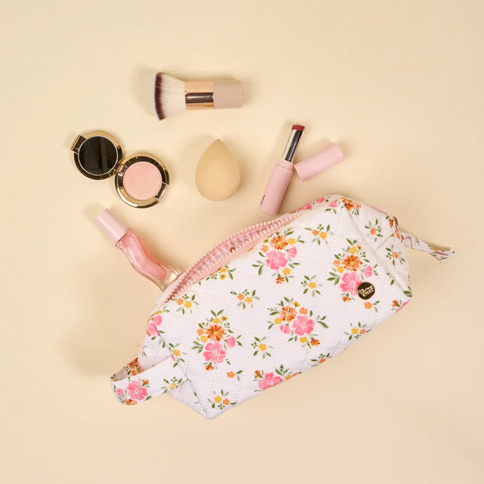 Quilted Cosmetic Pouch, Endless Daydream
