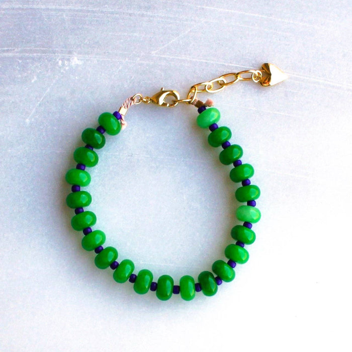 Bracelet, Candy Stone Beaded, Two Colors