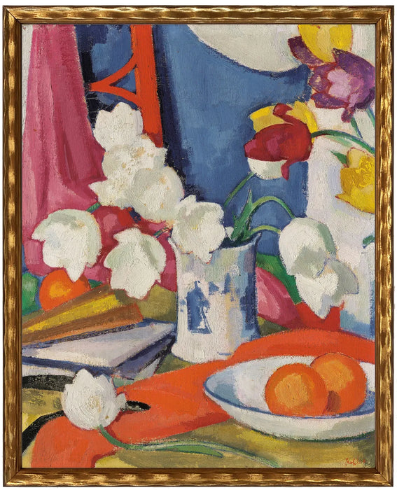 Art Print, Tulips in Vase