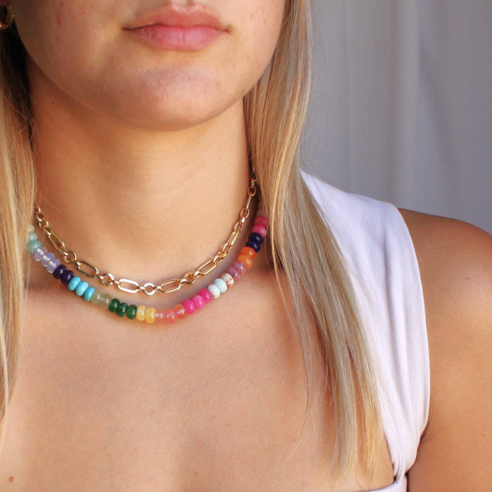 Necklace, Caris Chunky Gold Chain
