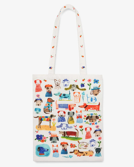 Tote Bag, Painted Dog