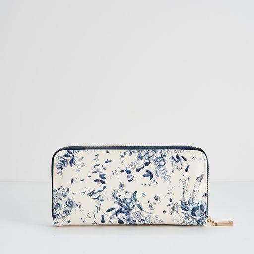 Wallet, Blooming Blue