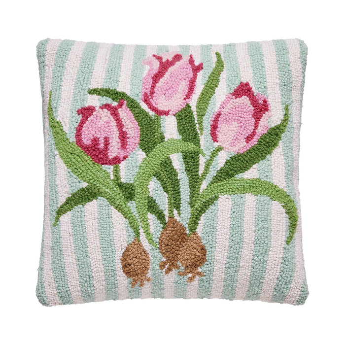 Pink Tulip Hook Pillow