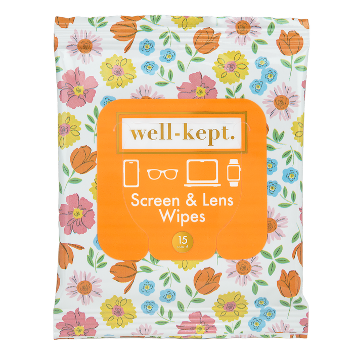 Flower Power SCREEN & LENS WIPES