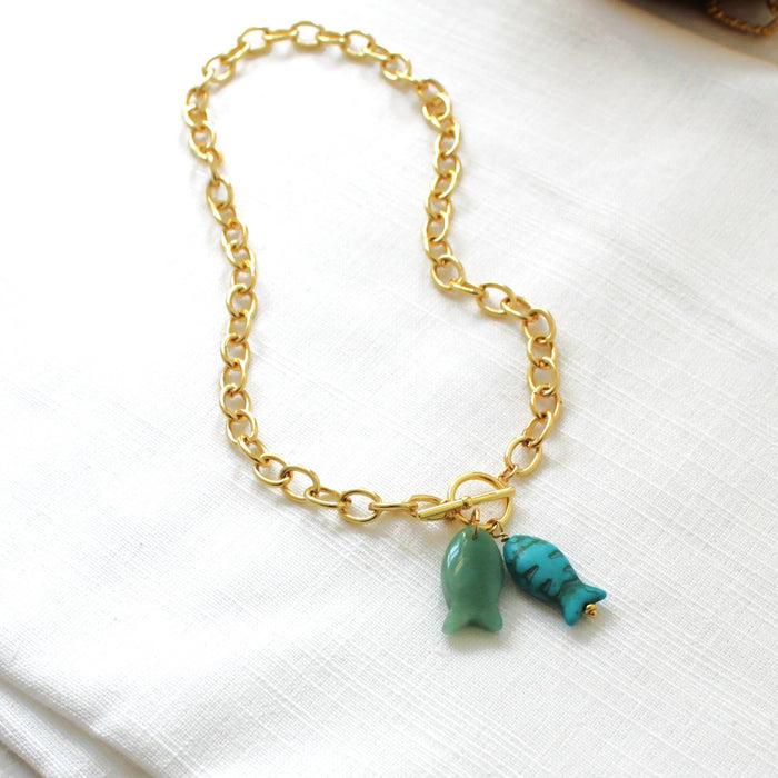 Necklace, Shay Fish Toggle