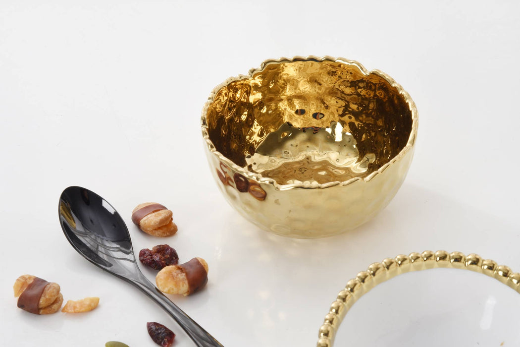 Pampa Bay Snack Bowl, Gold