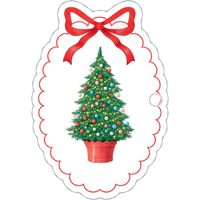 Gift Tags, Christmas Tree Die Cut