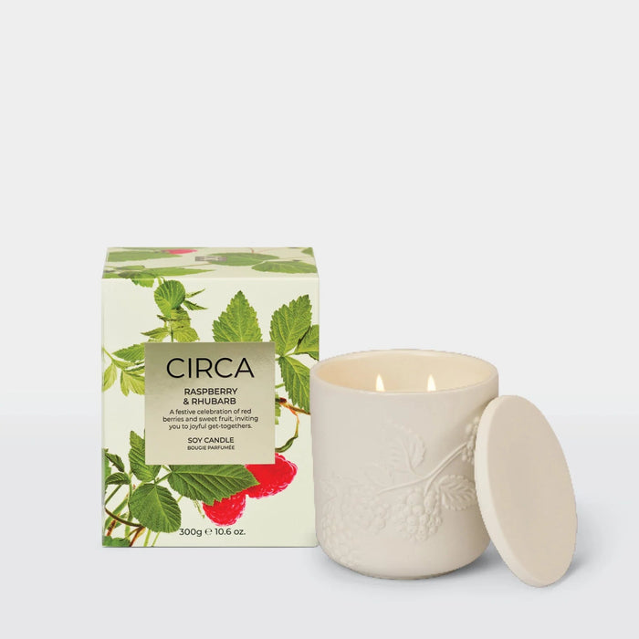 Candle, Raspberry & Rhubarb