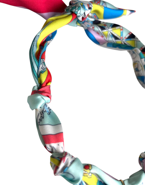 Arbor scarf necklace w/Pearl Heart