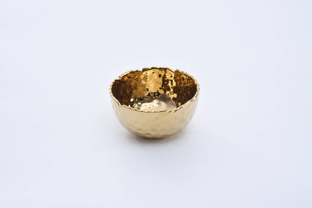 Pampa Bay Snack Bowl, Gold