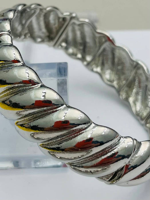Bracelet, Felicia Cable, Silver
