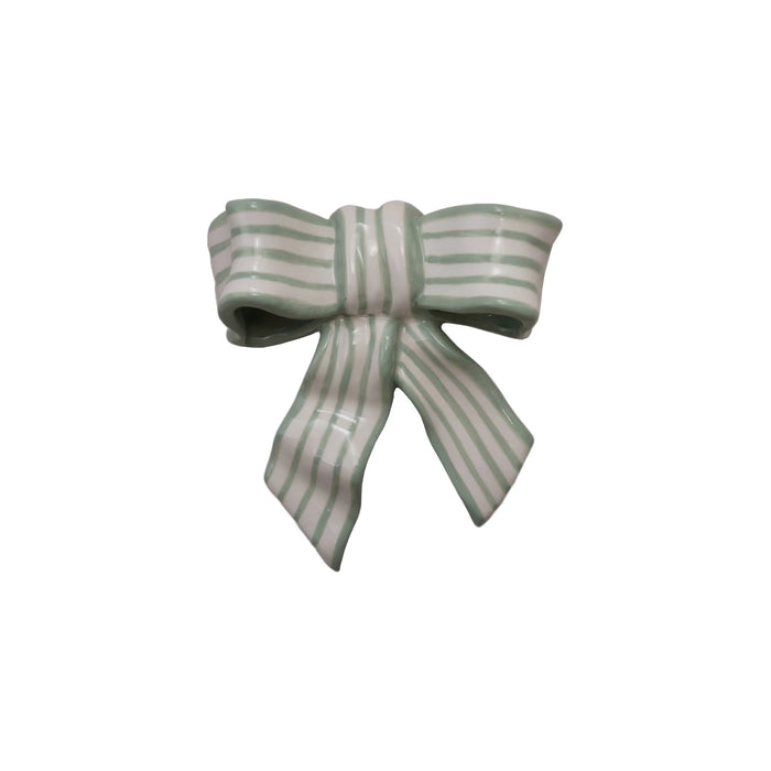 Striped Bow Wall Hanger/Trinket