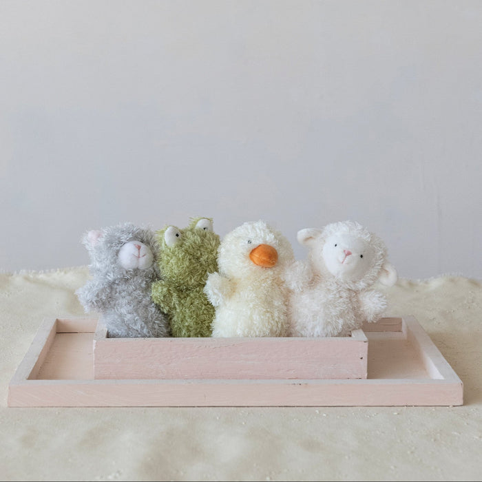 Plush Bean Bag Animal, 4 Styles