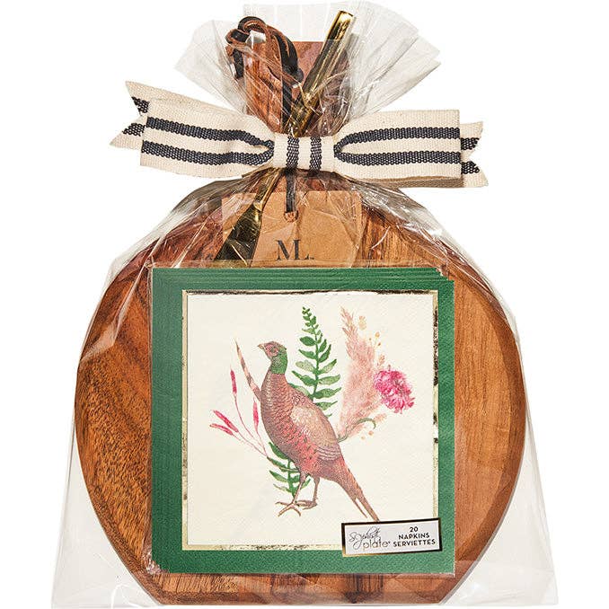 Pheasant Board Gift Kit, Feather Grove