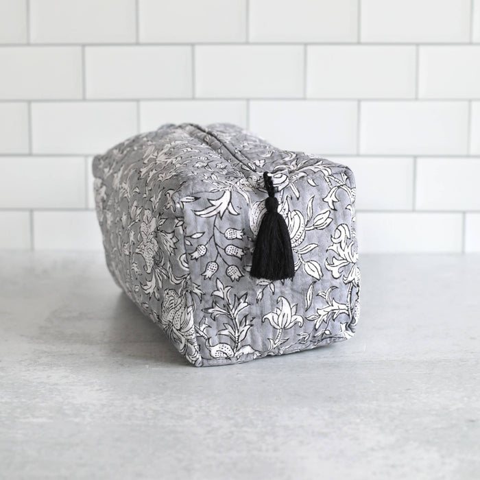 Cosmetic Bag Pacho Slate Floral