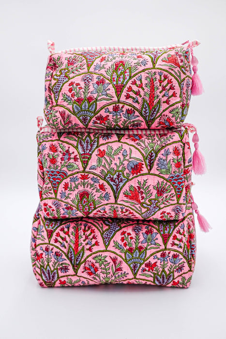 Pink Arch Toiletry Bag (Medium)