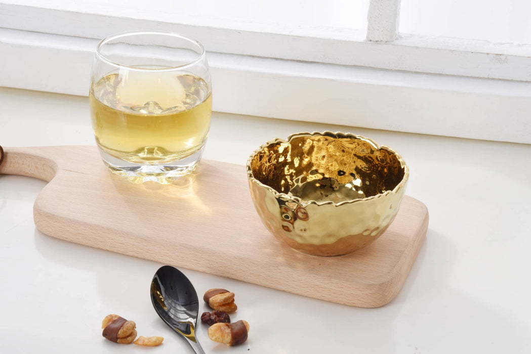Pampa Bay Snack Bowl, Gold