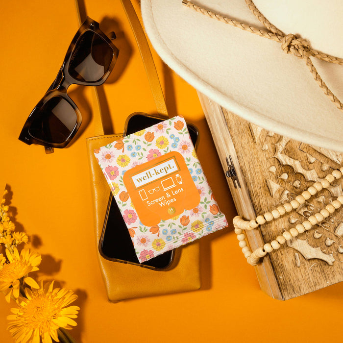 Flower Power SCREEN & LENS WIPES