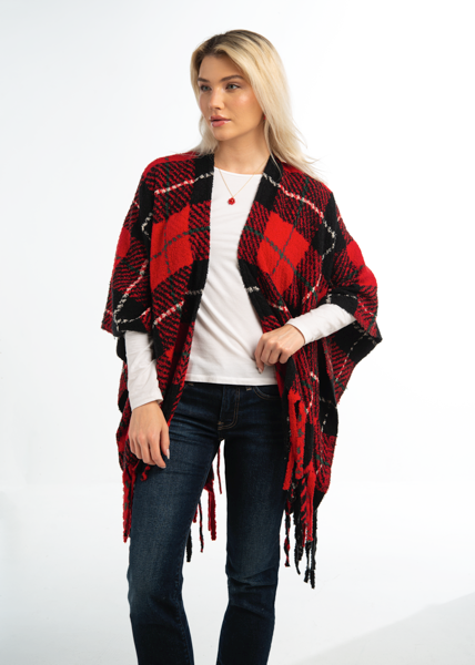 Holiday Plaid Wrap