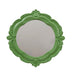 MDF Framed Wall Mirror, Green