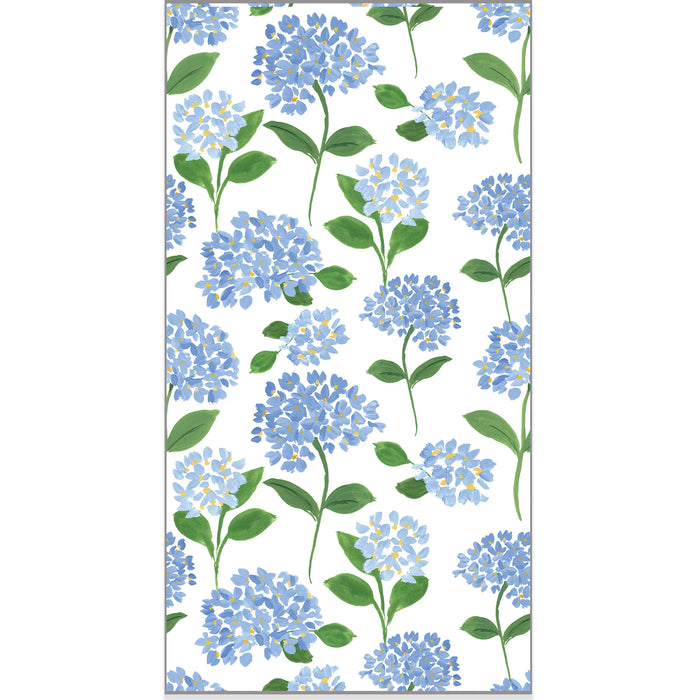 Guest Towels, Blue Hydranges