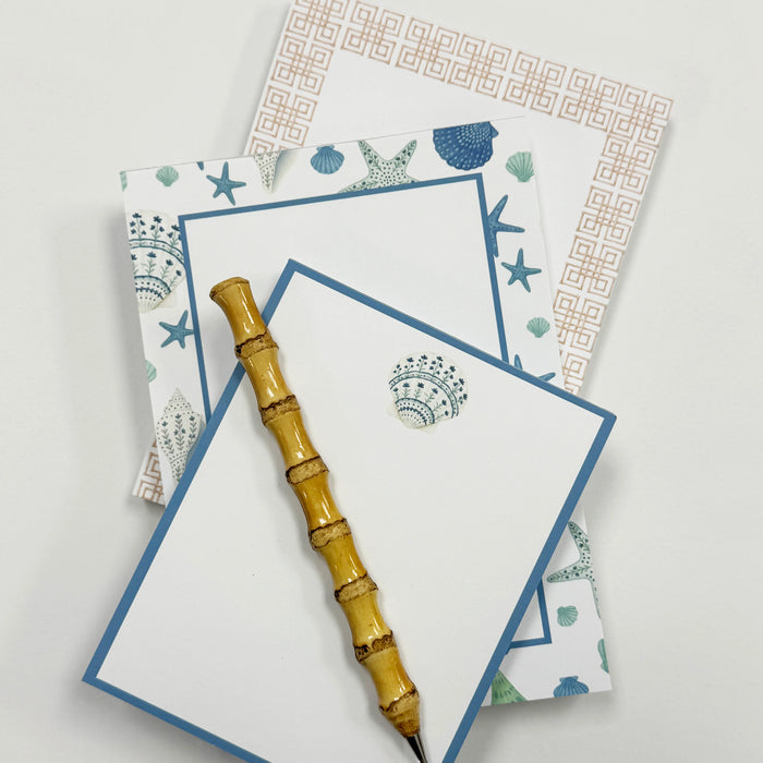 Notepad, Painted Sea Shell