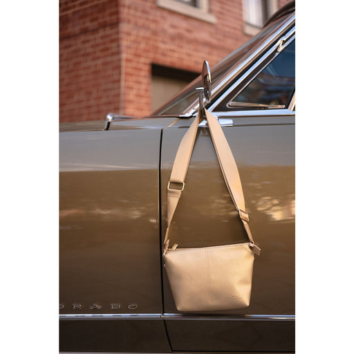 Emily Crossbody Gold Faux Leather