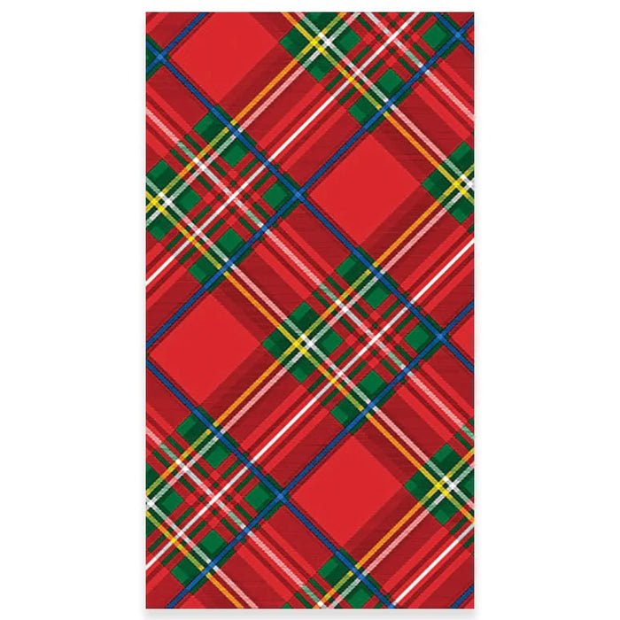 Guest Towels, Tartan Plaid