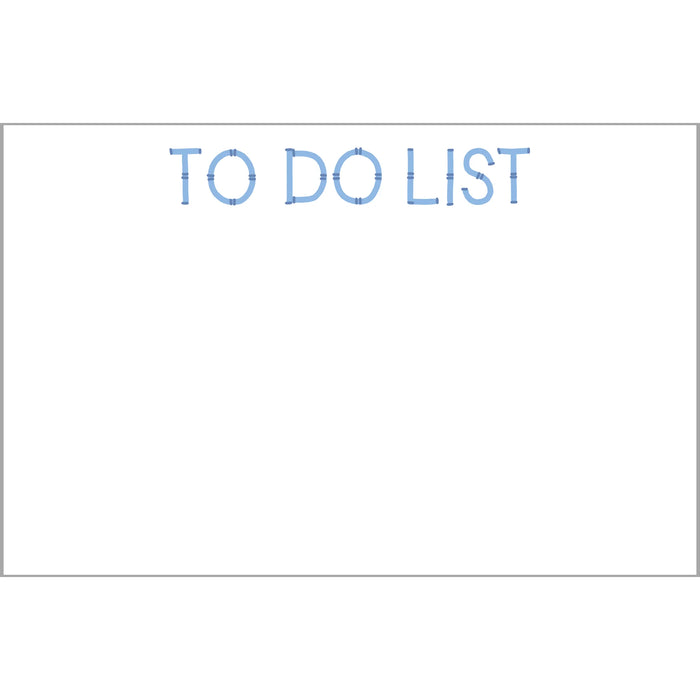 Notepad, Bamboo TO DO LIST