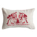 Cotton Slub Printed Lumbar Pillow ©