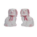 Stoneware Staffordshire Dog Taper Holder, 2 Styles ©