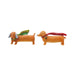 Resin Dog with Scarf & Saying, 2 Styles ©