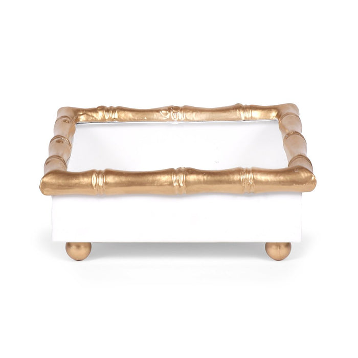 White and Gold Chang Mai Tray