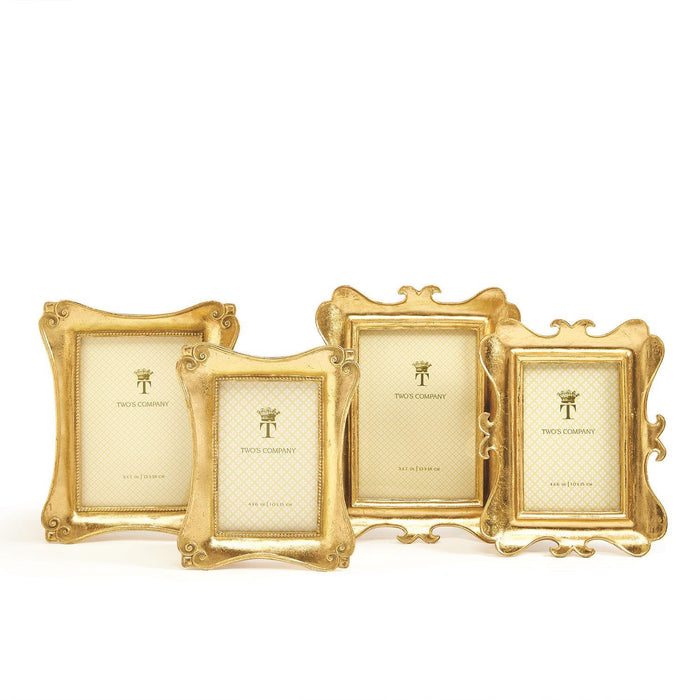 Gold Leaf Photo Frame