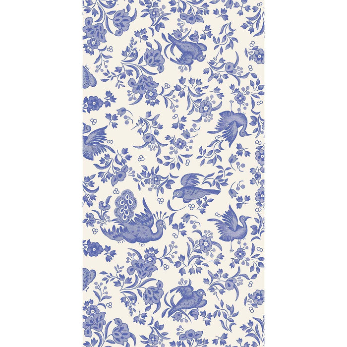 Blue Regal Peacock Guest Napkin - Pack of 16
