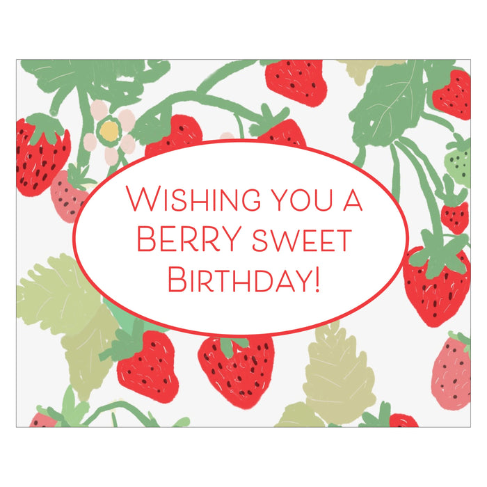 Greeting Card, Berry Sweet Birthday