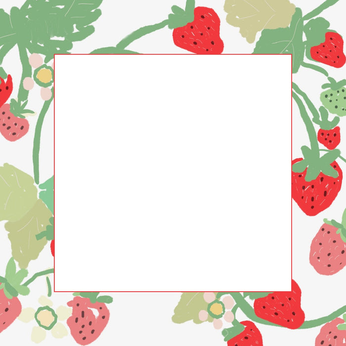 Square Notepad, Berry Sweet